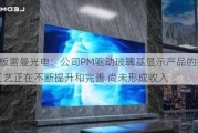 2连板雷曼光电：公司PM驱动玻璃基显示产品的技术和工艺正在不断提升和完善 尚未形成收入