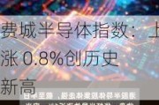 费城半导体指数：上涨 0.8%创历史新高