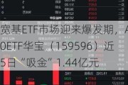 宽基ETF市场迎来爆发期，A50ETF华宝（159596）近5日“吸金”1.44亿元