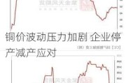 铜价波动压力加剧 企业停产减产应对