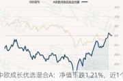 中欧成长优选混合A：净值下跌1.21%，近1个月收益率为-6.68%，规模达22.19亿元