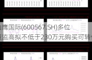 山鹰国际(600567.SH)多位董监高拟不低于230万元购买可转债