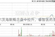 阿尔茨海默概念盘中拉升，睿智医药涨4.88%