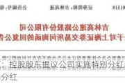 中煤能源：控股股东提议公司实施特别分红和2024年度中期分红