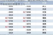 山西中阳钢铁产品调价：螺纹钢3990元/吨，市场现货价格震荡上行