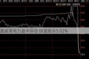 夏威夷电力盘中异动 快速跳水5.02%