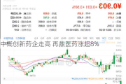 中概创新药企走高 再鼎医药涨超8%