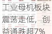 工业母机板块震荡走低，创益通跌超7%