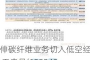 延伸碳纤维业务切入低空经济 上工申贝(600843.SH)拟参与美国ICON公司破产重整