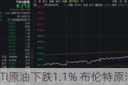 本周美国WTI原油下跌1.1% 布伦特原油下跌1.7%