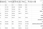 赣能股份：半年度营收30.78亿，利润大增