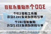 民丰特纸：调增在建项目投资总额