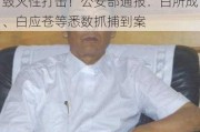 缅北果敢“四大家族”犯罪集团遭毁灭性打击！公安部通报：白所成、白应苍等悉数抓捕到案