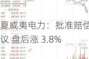 夏威夷电力：批准赔偿协议 盘后涨 3.8%