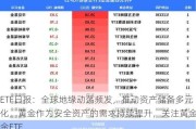 ETF日报：全球地缘动荡频发，推动资产储备多元化，黄金作为安全资产的需求持续提升，关注黄金基金ETF