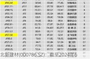 北新建材(000786.SZ)：截至2024年6月7日，公司股东总户数为4.6万户左右