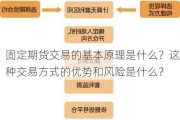 固定期货交易的基本原理是什么？这种交易方式的优势和风险是什么？