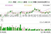 士兰微：预计2024年上半年净利润亏损3000万元至2000万元