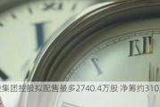 广骏集团控股拟配售最多2740.4万股 净筹约310万港元