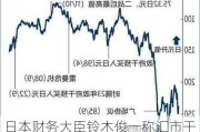 日本财务大臣铃木俊一称汇市干预起到了一定效果