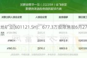 宝地矿业(601121.SH)：677.3万股限售股6月27日解禁