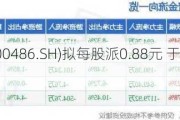 扬农化工(600486.SH)拟每股派0.88元 于7月26日分红