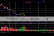 光大期货：5月31日能源化工日报