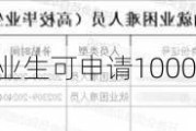 北京地区困难毕业生可申请1000元的一次性求职补贴