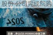 九洲药业(603456.SH)：累计耗资9989万元回购0.64%股份 公司完成回购