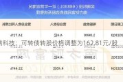 奕瑞科技：可转债转股价格调整为162.81元/股