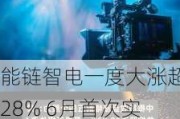 能链智电一度大涨超28% 6月首次实现单月经营侧净利润转正 目标三四季度持续盈利