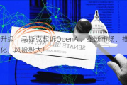 大战升级！马斯克起诉OpenAI：垄断市场、推动AI军事化，风险极大！