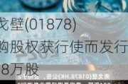 南戈壁(01878)因购股权获行使而发行1.98万股