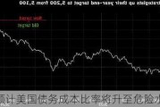 高盛预计美国债务成本比率将升至危险水平