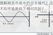 如何理解期货市场中的空手操作？这种策略在不同市场条件下有何风险？