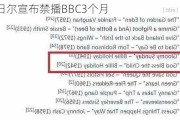 尼日尔宣布禁播BBC3个月