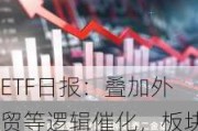 ETF日报：叠加外贸等逻辑催化，板块整体或将延续上行趋势，可以关注军工ETF