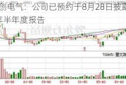 开创电气：公司已预约于8月28日披露2024年半年度报告