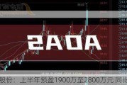 金固股份：上半年预盈1900万至2800万元 同比扭亏