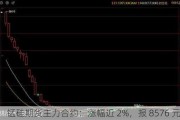 锰硅期货主力合约：涨幅近 2%，报 8576 元/吨