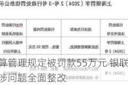 因违反清算管理规定被罚款55万元 银联商务回应：已完成所涉问题全面整改