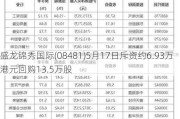 盛龙锦秀国际(08481)5月17日斥资约6.93万港元回购13.5万股