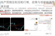 巴西丰产预期压制豆粕行情，政策与低碳能源需求或成反弹关键