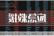 亿华通盘中异动 急速下挫5.21%报31.851港元