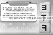 博时中证A500指数基金10月28日提前结募！