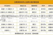 中国铝罐(06898)5月31日斥资144.6万港元回购231.4万股