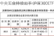 中央汇金持续出手 沪深300ETF规模创新高