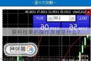 获利挂单的操作原理是什么？