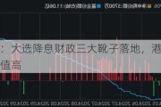 华安基金：大选降息财政三大靴子落地，港股央企红利配置价值高