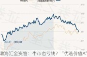 渤海汇金资管：牛市也亏钱？“优选价值A”近1月净值下跌2.25%